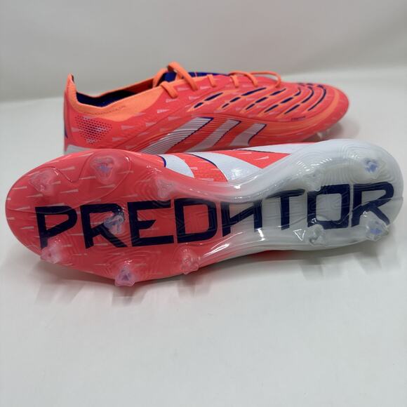 Adidas Predator Elite FG Soccer Cleats “Coral Blaze Pack” (JI1083) Mens 8.5 NEW main image 7